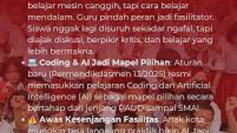 Kurikulum Merdeka 2026: Apa yang Berubah untuk Siswa, Guru, dan Orang Tua