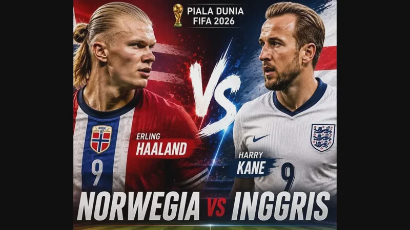 Link Live Streaming Norwegia vs Inggris: Nonton Siaran Langsung Praktis Cek di Sini