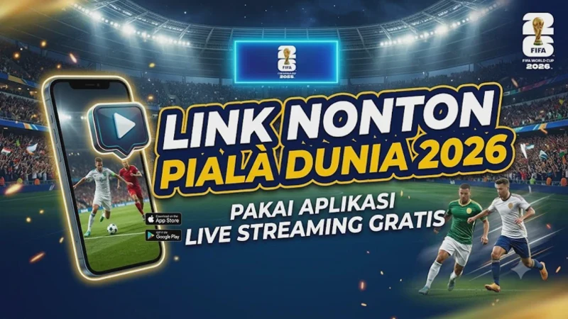 Link Nonton Piala Dunia 2026 Pakai Aplikasi Live Streaming Gratis