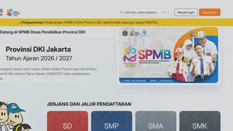 Link Pengumuman SPMB 2026 SD, SMP, SMA, dan SMK Sesuai Daerah
