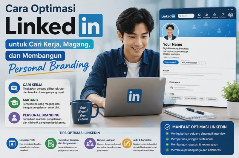 Cara Optimasi LinkedIn untuk Cari Kerja, Magang, dan Membangun Personal Branding