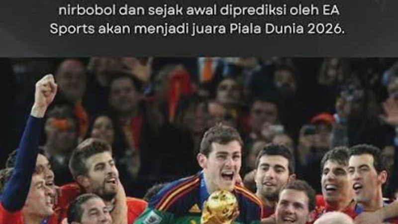 Mampukah Spanyol Juara Piala Dunia 2026? Simak Analisis Kekuatan dan Kelemahannya