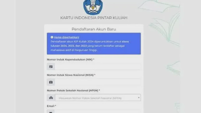 NISN Tidak Valid Saat Daftar KIP Kuliah Mandiri, Begini Cara Memperbaiki