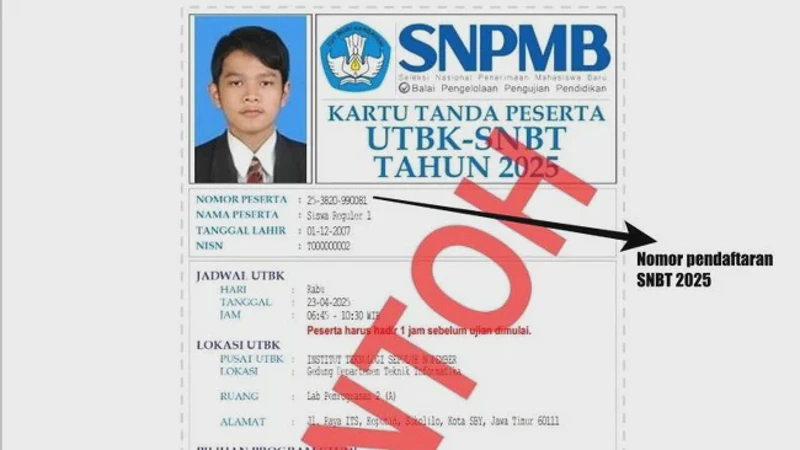 Nomor Peserta SNBT Hilang? Ini Cara Cek Hasil Tanpa Panik