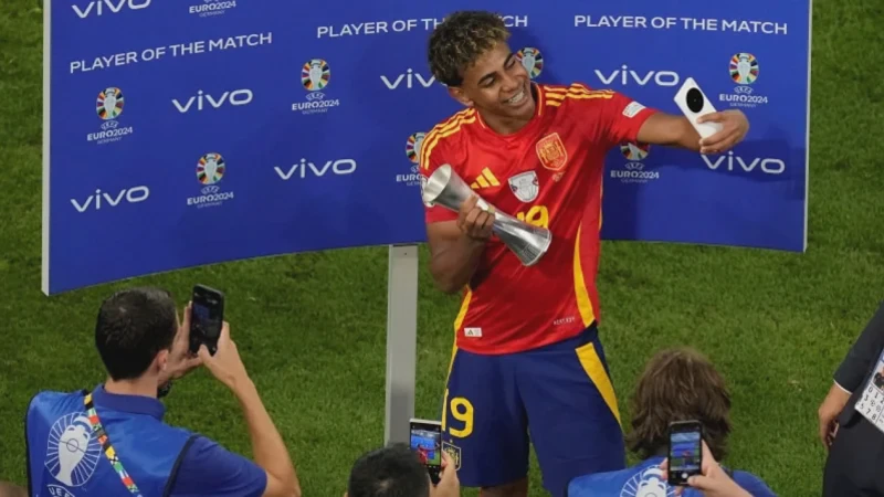 Pemain Terbaik Spanyol vs Belgia: Lamine Yamal Ingatkan Prancis untuk Waspada