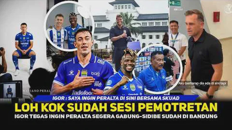 Persib Masih Berburu Pemain Baru, Tolic Tanggapi Rumor Terkait Peralta