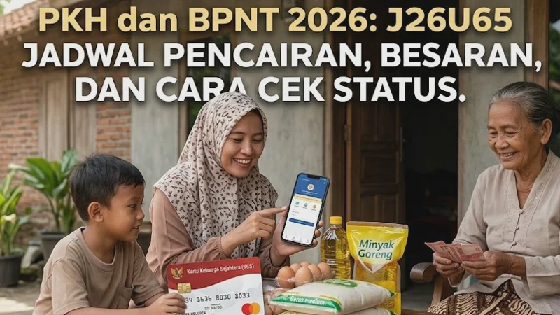 PKH dan BPNT 2026: Jadwal Pencairan, Besaran, dan Cara Cek Status