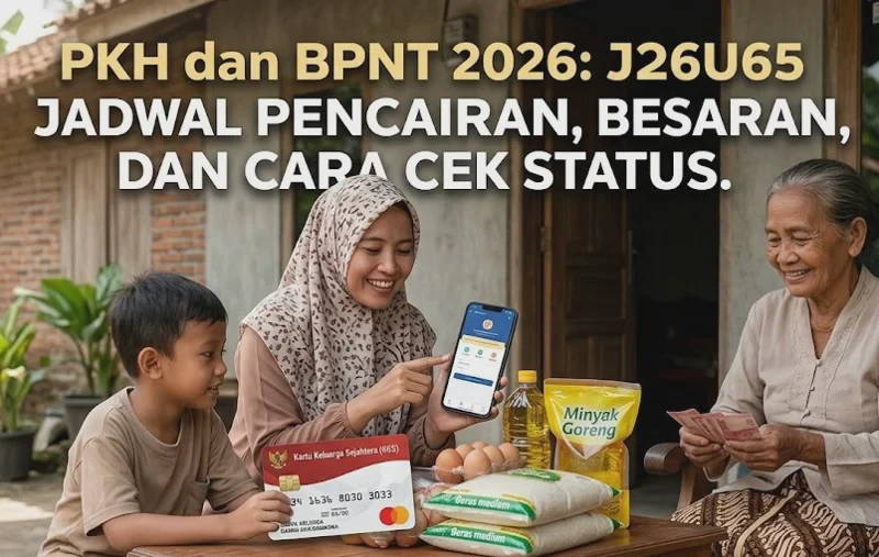 PKH dan BPNT 2026: Jadwal Pencairan, Besaran, dan Cara Cek Status