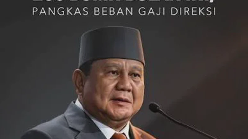 Prabowo Resmi Pangkas 250 BUMN Bulan Ini Demi Hemat Anggaran Gaji Direksi