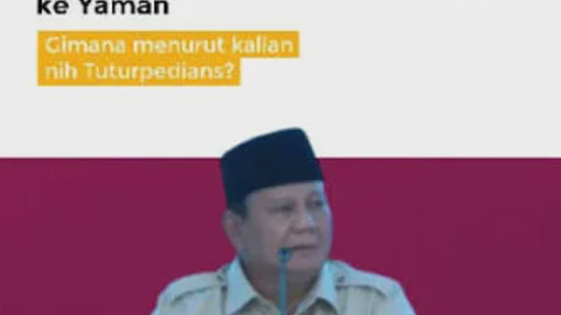 Prabowo Tegas Minta Warga yang Sebut Indonesia Suram Pindah Negara Saja