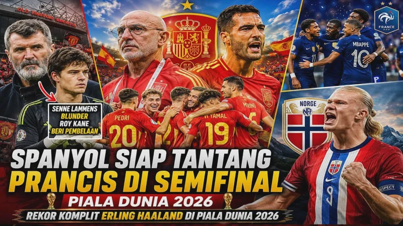 Prancis Tak Gentar Hadapi Spanyol yang Tampil Istimewa di Euro 2026 Simak Strateginya