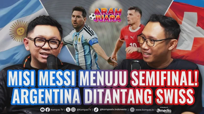 Prediksi Argentina vs Swiss: Cara Jitu Xhaka Redam Messi dan Bocoran Scaloni Soal Mental Juara