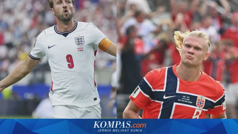 Prediksi Norwegia vs Inggris Piala Dunia 2026: Superkomputer Ungkap Siapa ke Semifinal