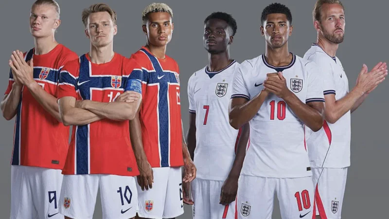 Prediksi Norwegia vs Inggris: The Three Lions Dijagokan Menang Tipis di Laga Sengit Ini