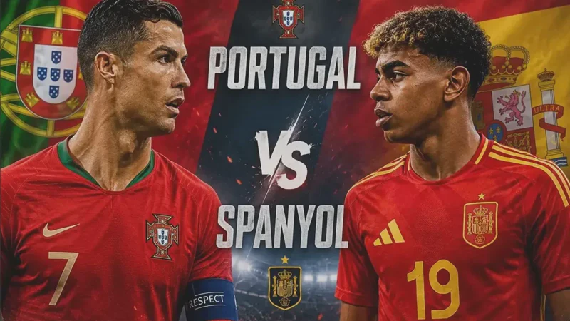 Prediksi skor Portugal vs Spanyol di Babak 16 Besar Piala Dunia 2026