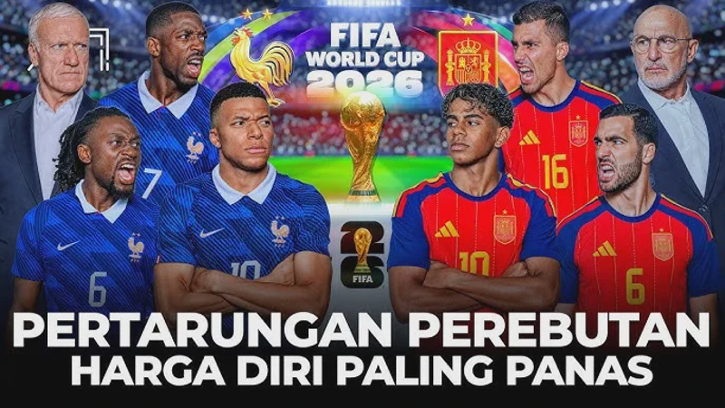 Prediksi Starting XI Prancis vs Spanyol: Intip Komposisi Skuad Mewah Les Bleus Malam Ini