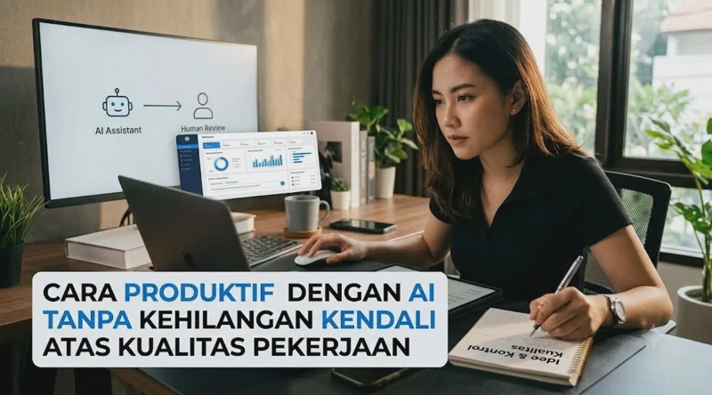 Cara Produktif dengan AI tanpa Kehilangan Kendali atas Kualitas Pekerjaan