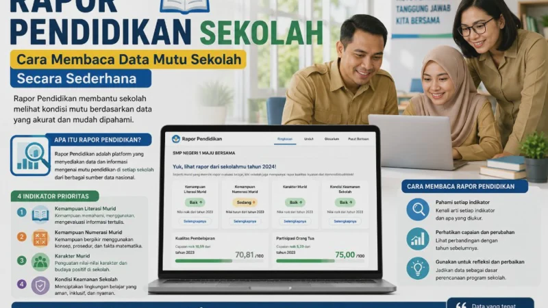 Rapor Pendidikan Sekolah: Cara Membaca Data Mutu Sekolah Secara Sederhana