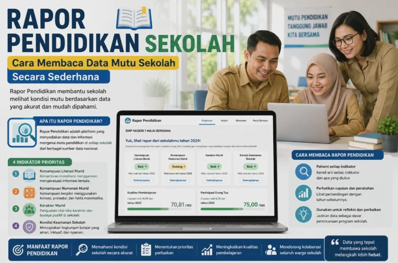 Rapor Pendidikan Sekolah: Cara Membaca Data Mutu Sekolah Secara Sederhana
