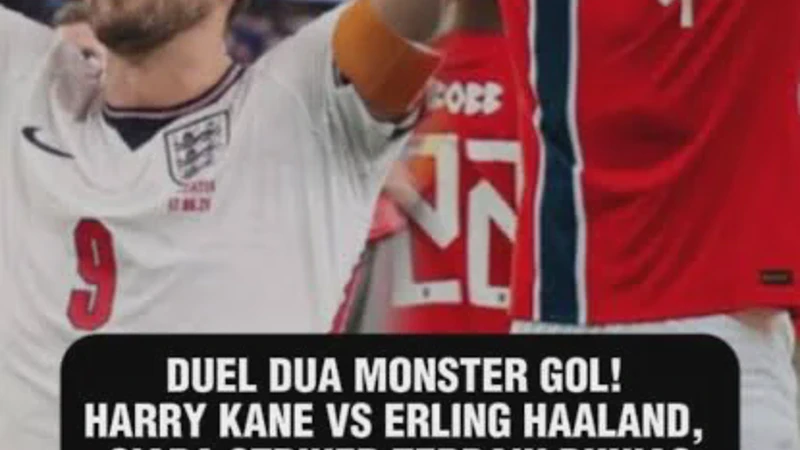 Reaksi Harry Kane Ketika Diminta Membandingkan Dirinya dengan Erling Haaland