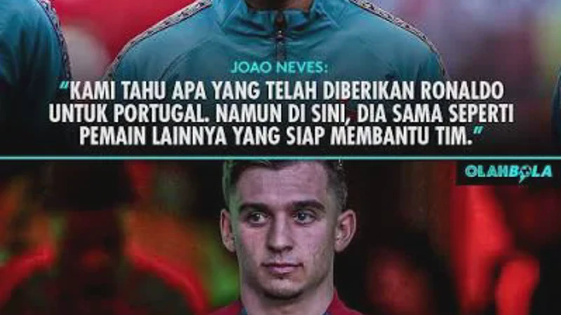 Sejumlah Pemain Portugal Diduga Sengaja Abaikan Ronaldo