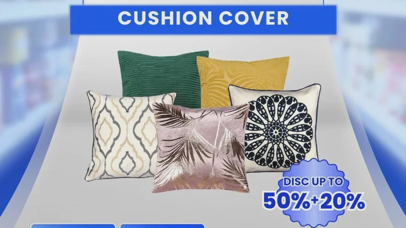 Serbu Transmart Full Day Sale Hari Ini Sarung Bantal Sofa Estetik Cuma 20 Ribu