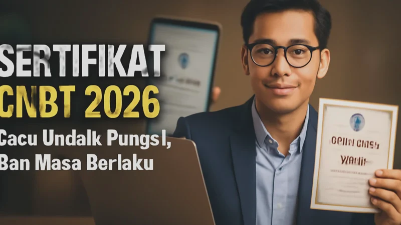 Sertifikat SNBT 2026: Cara Unduh, Fungsi, dan Masa Berlaku