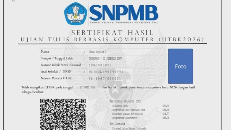 Sertifikat UTBK 2026 Tidak Muncul di Akun? Ini Langkah yang Perlu Dilakukan