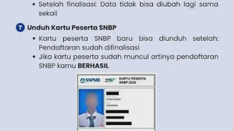 SNBP 2026 Salah Pilih Prodi, Apakah Bisa Diubah Setelah Finalisasi?