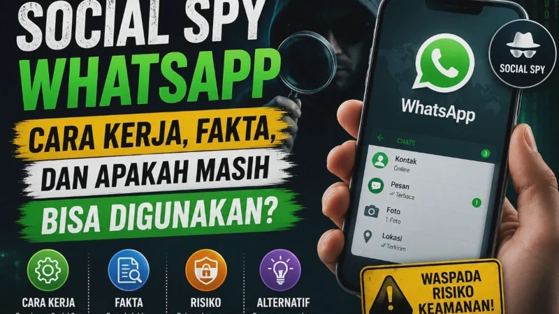 Social Spy WhatsApp: Cara Kerja, Fakta, dan Apakah Masih Bisa Digunakan?