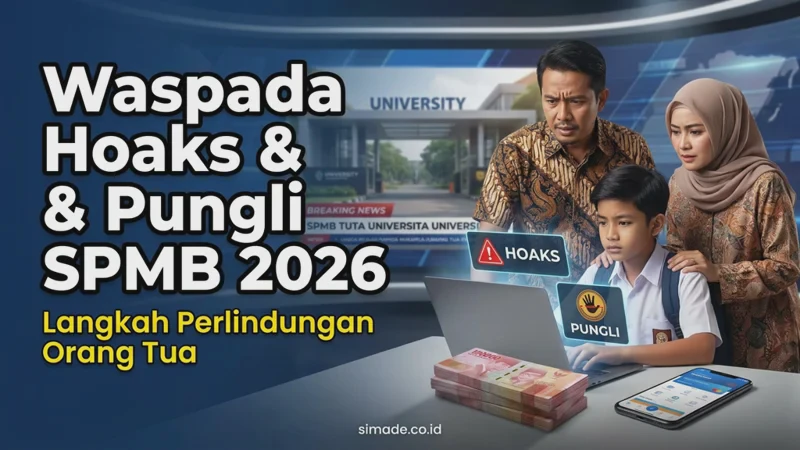 Mewaspadai Hoaks dan Pungli di SPMB 2026: Langkah Perlindungan bagi Orang Tua