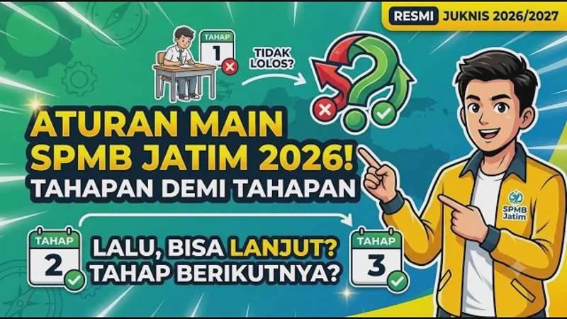 SPMB 2026 Tidak Lolos Tahap 1, Apakah Bisa Daftar Tahap 2?