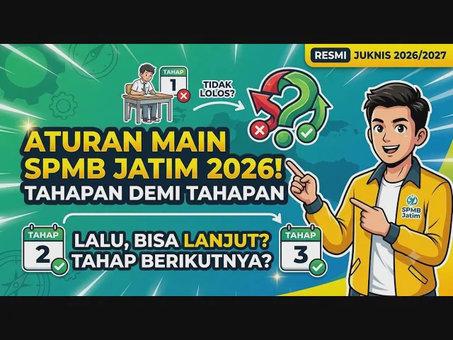 SPMB 2026 Tidak Lolos Tahap 1, Apakah Bisa Daftar Tahap 2?