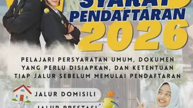 SPMB SMP 2026 Jalur Domisili dan Afirmasi, Ini Ketentuan Umumnya