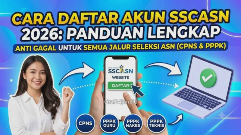 SSCASN 2026: Panduan Membuat Akun, Unggah Dokumen, dan Cek Hasil Seleksi