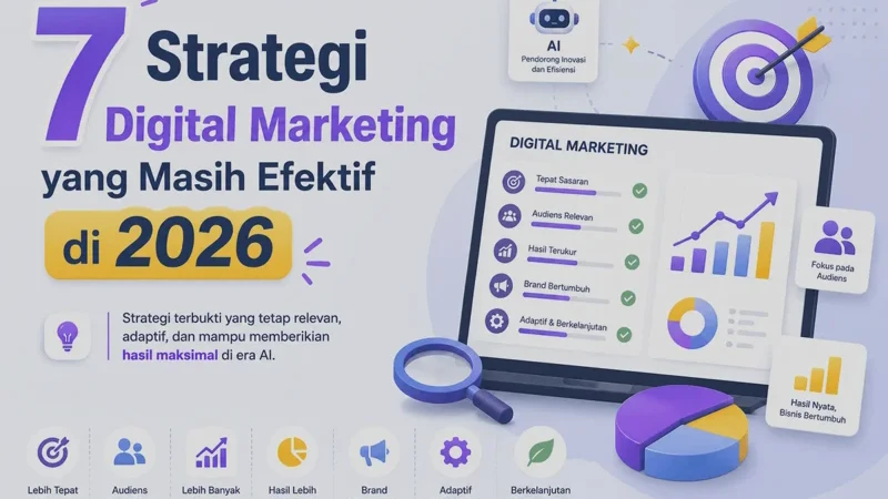 7 Strategi Bisnis Digital yang Terbukti Berhasil di Indonesia 2026