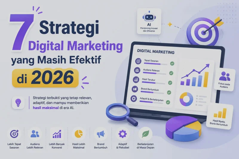 7 Strategi Bisnis Digital yang Terbukti Berhasil di Indonesia 2026