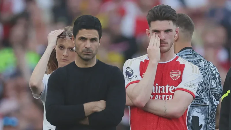 Terungkap Alasan Mikel Arteta Tarik Keluar Declan Rice di Tengah Laga