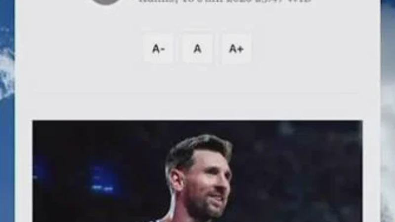 Terungkap Ternyata Segini Rating Terendah Lionel Messi di Piala Dunia 2026