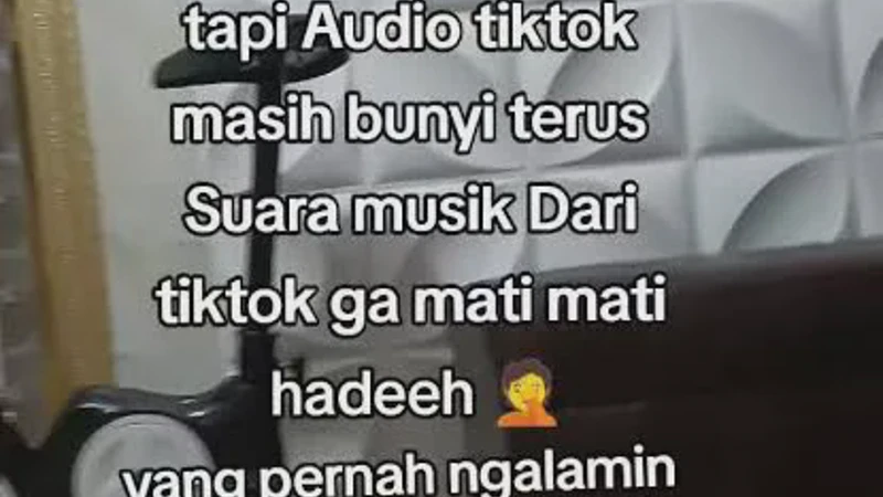 TikTok Tidak Ada Suara? Berikut Tutorial Cara Mengatasi Masalah Audio