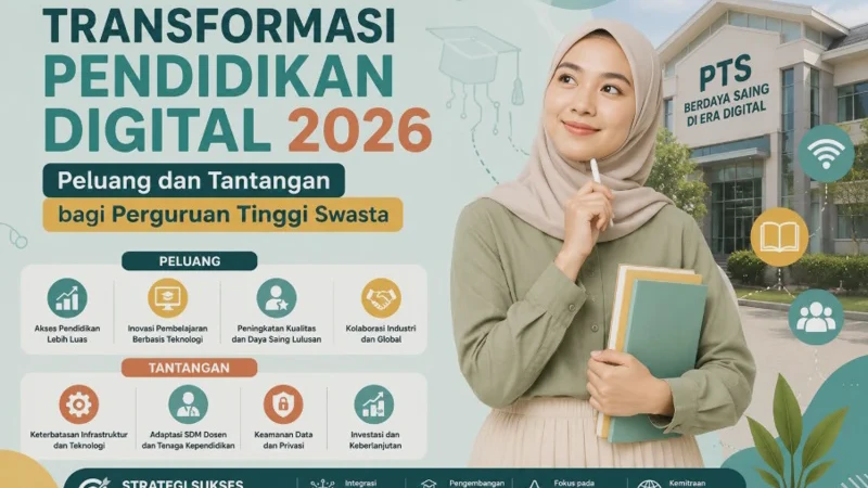 Transformasi Pendidikan Digital 2026: Peluang dan Tantangan bagi Perguruan Tinggi Swasta