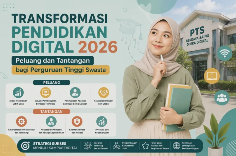 Transformasi Pendidikan Digital 2026: Peluang dan Tantangan bagi Perguruan Tinggi Swasta