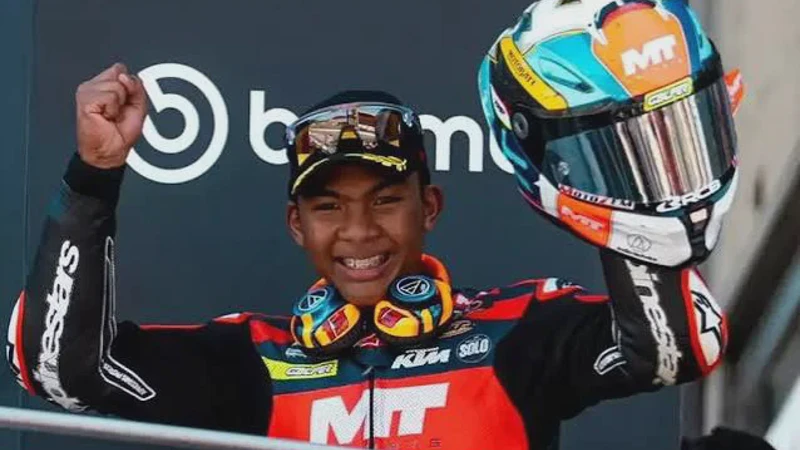 Veda Ega Melesat di Klasemen Moto3 Jerman 2026 Usai Salip Hakim Danish