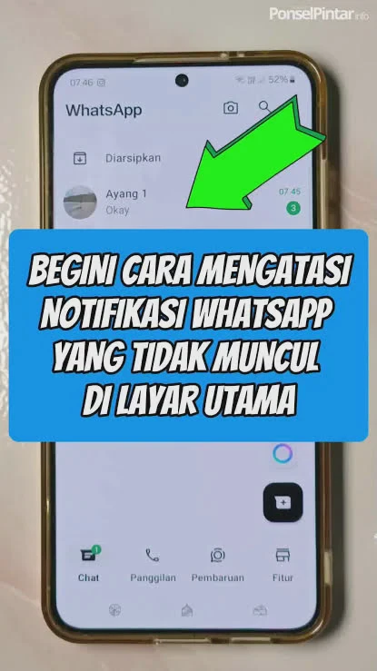Cara Mengatasi WhatsApp Tidak Ada Notifikasi Masuk di HP Android/iOS
