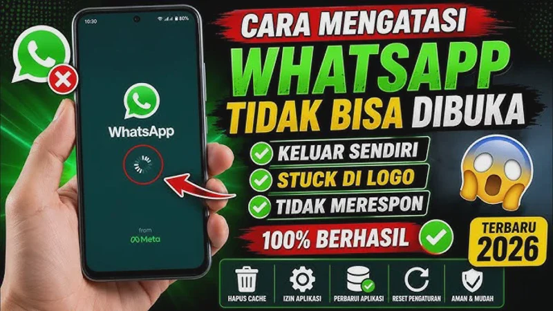 Penyebab WhatsApp Tidak Bisa Login dan Solusi Mengatasinya di 2026
